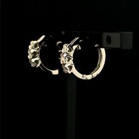 Ohrringe Bliss Dame in Gold Diamante 0.18 Ct K14981 - K14981